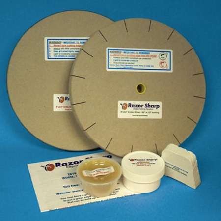 Gritted and Slotted paper wheels