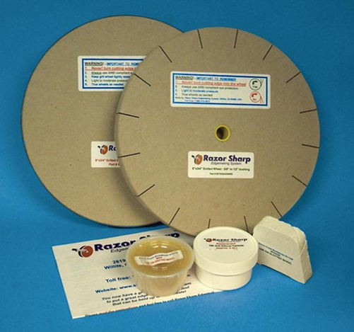 Gritted and Slotted paper wheels