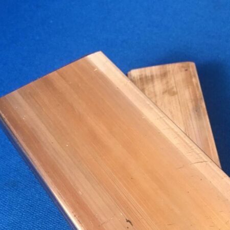 Copper Bar Stock for Bolsters and Fittings 40 mm x 10 mm x 300 mm