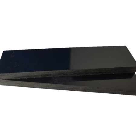 Canvas Micarta Scales 9.5mm (3/8") x 38mm x 135mm Black