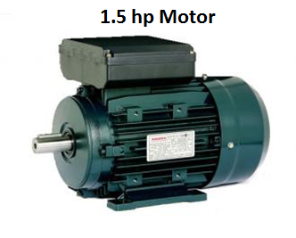 1.5 HP (1.1 kw) Motor