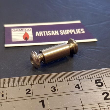 1/4"x1/2" Pivot Barrel with 2x 8-32 screws
