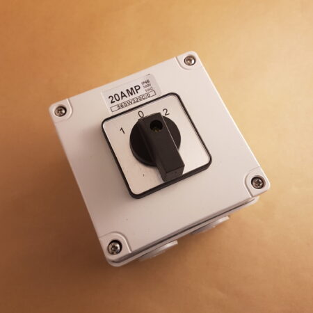 Change Over Switch (run 2 separate motors through 1 VFD)