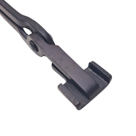 Blacksmiths Box Jaw Tongs 6mm x 32mm (1/4″ x 1 1/4″) Flat Bar 350mm Reins