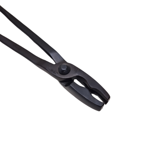 Blacksmith Small Universal Wolf Jaw Tong 65mm jaw 350mm Reins