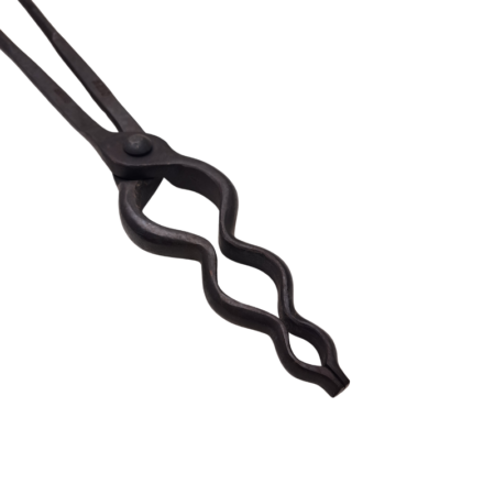 Blacksmith Triple Pickup Tongs 150mm Jaws 350mm reins