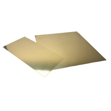 Brass Sheets. Available in Full and Half Sheets, in 1mm and 0.5mm