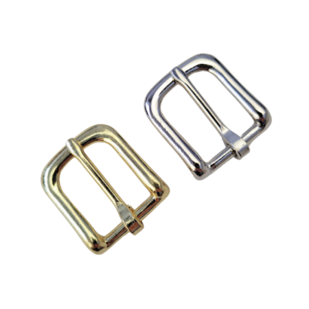 Bridle Buckle - 20mm (3/4"). Suitable for making straps, watch bands, bracelets and more. Available in Brass and Nickel