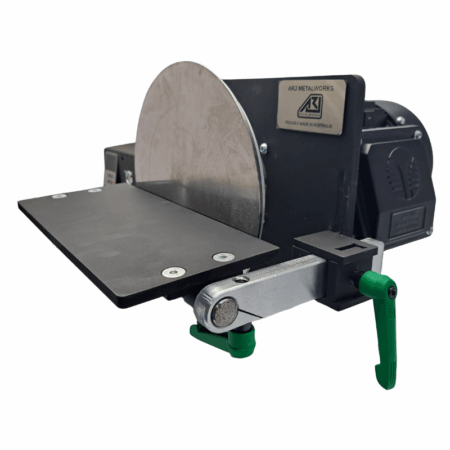 Disc Grinder Rest. Available in both 1.5hp and 2hp Motor mounts.