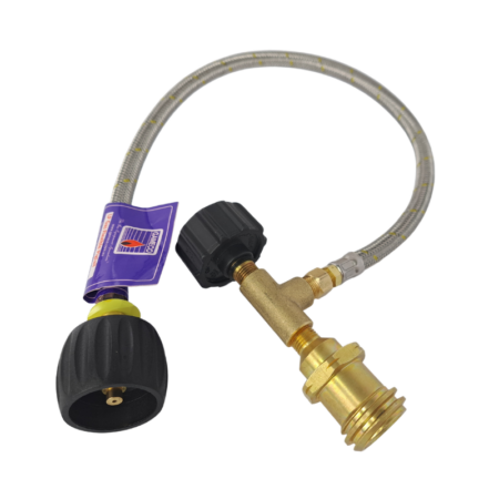 LCC Dual Cylinder Manifold for connecting two bottles to 1 regulator