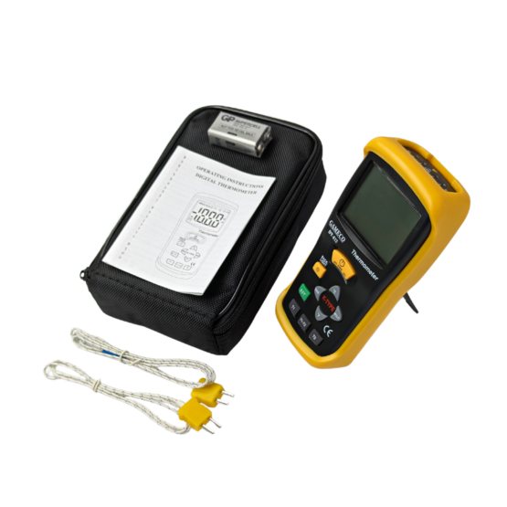 Gameco Digital K-TYPE Thermocouple Thermometer.