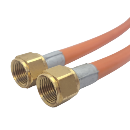 Gas Forge Dual Burner Connecter Hose 300mm. Used to connect a second Forge Burner to your existing Forge setup.