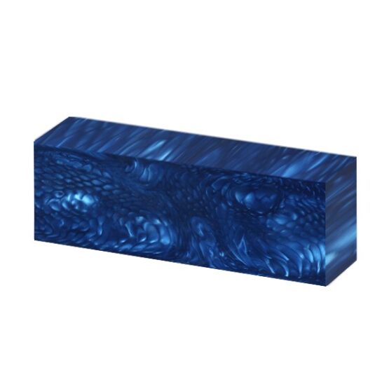 Juma handle block with a blue snake pattern and width of 50 mm side angle