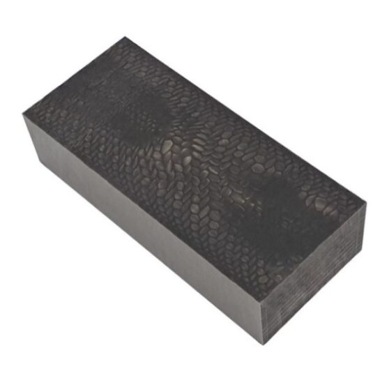 Juma Handle Block Carbon 50 mm Wide Juma handle block with a carbon pattern and width of 50 mm