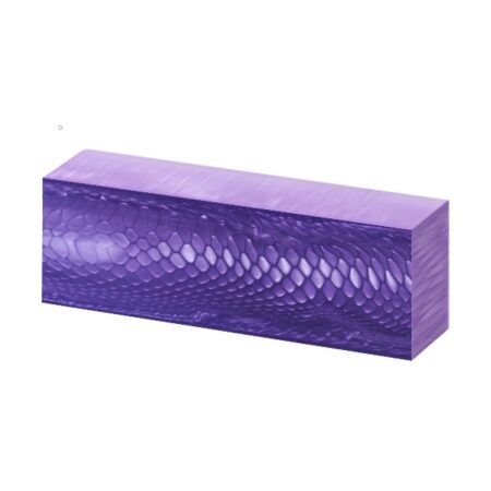 Juma handle Block with a purple dragon pattern and width of 43 mm side angle