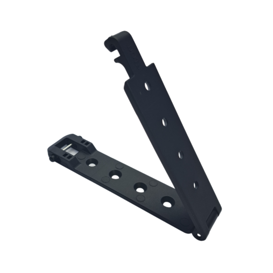 Kydex Molle-Lok 3". Designed to allow easy connection to both your custom kydex sheath or holster and to a belt or strap up to 3" in width.