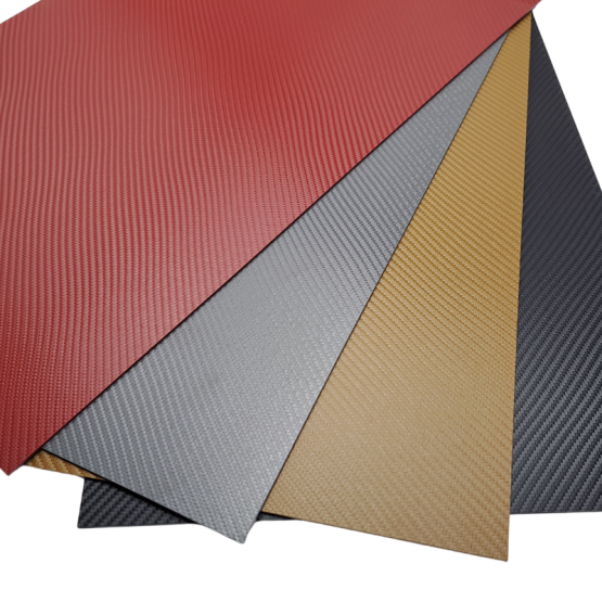 kydex-sheets-carbon-fibre Kydex Sheet 2mm (0.08″) x 300mm x 600mm Carbon Fibre. Colours Available include Blood Red, Grey, Coyote, and Black.