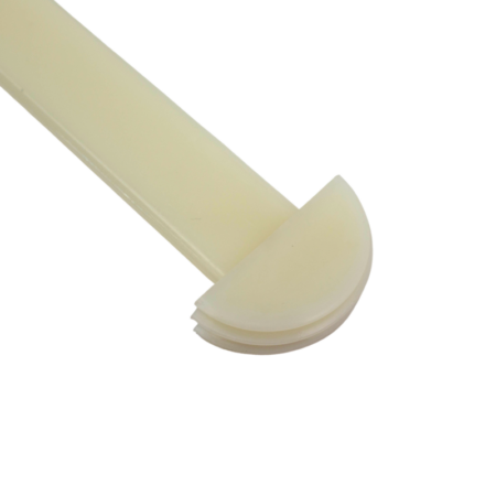 Close up of burnishing end of the Artisan Essentials Nylon Bone Folder