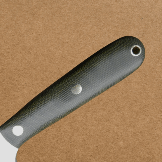 Example of Olive Green Canvas Micarta Sheet 300 x 300 mm