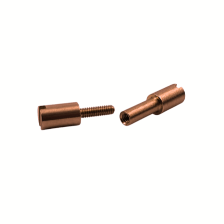 Copper Corby Bolts. Available in 2 sizes - 3/16", and 1/4"