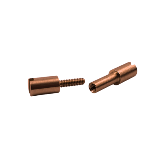 Copper Corby Bolts. Available in 2 sizes - 3/16", and 1/4"