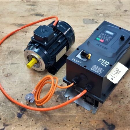 Wired and Programmed 1.5HP Motor and VFD Package