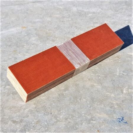 Natural Brown Canvas Micarta Scales