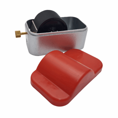 Tabletop Edge Dye Roller with lid. Used to dye edges of leather quickly.