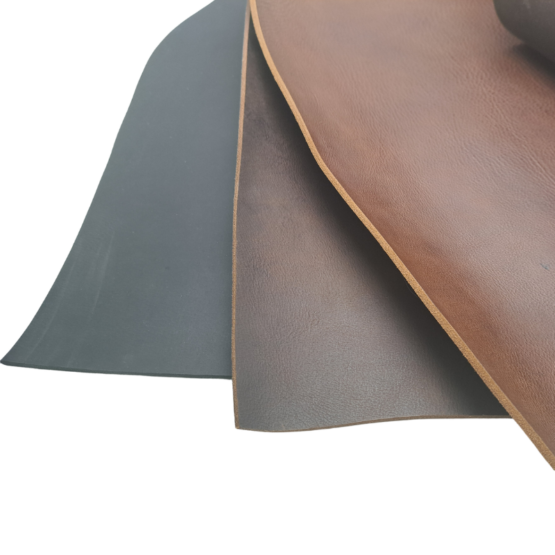 Buffalo Leather 'Vintage' Pull Up. Available in 3 colours: Black, Brown and Tan