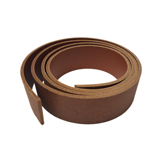leather-belt-blank-tan Pre-Dyed Veg-Tan Belt Blank Tan