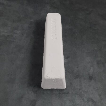 Polishing Compound Bar - White. Vertical