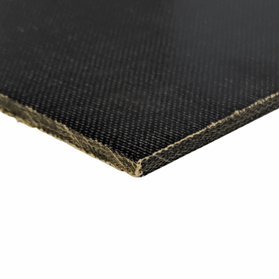 Black Canvas Micarta Sheet 5" x 11 3/4" (127 x 298 mm). Available in 7 Thicknesses.