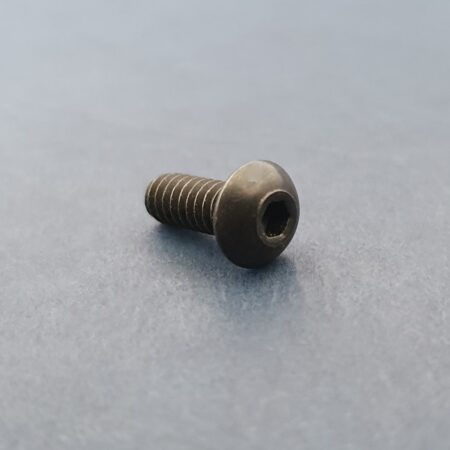 Button Head Socket Cap Screw 8-32 3/8" Black