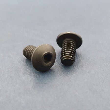 Button Head Socket Cap Screws 8-32 5/16" Black Double