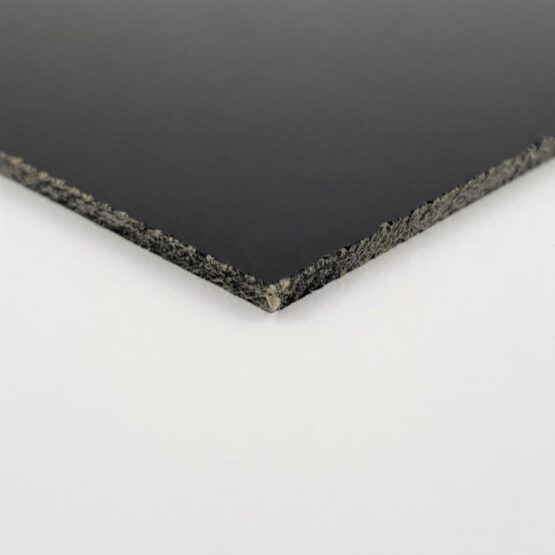 Canvas Micarta Sheet 1.58 mm (1/16") x 127 mm x 298 mm Black