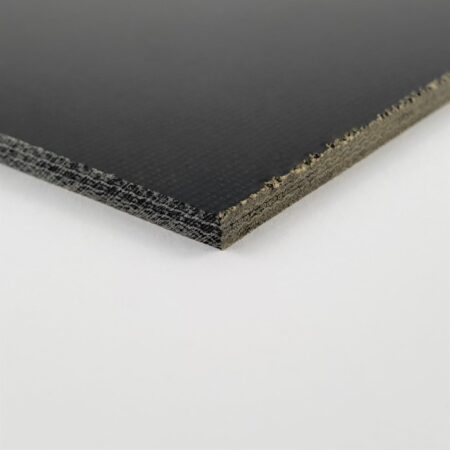 Canvas Micarta Sheet 3.2 mm (1/8") x 127 mm x 298 mm Black