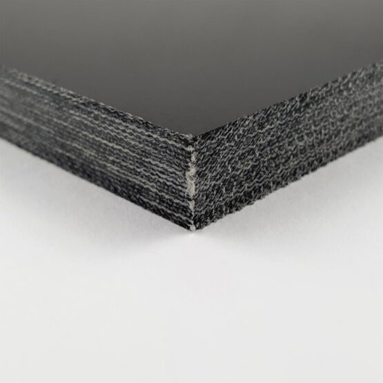 Canvas Micarta Sheet 9.5 mm (3/8") x 127 mm x 298 mm Black