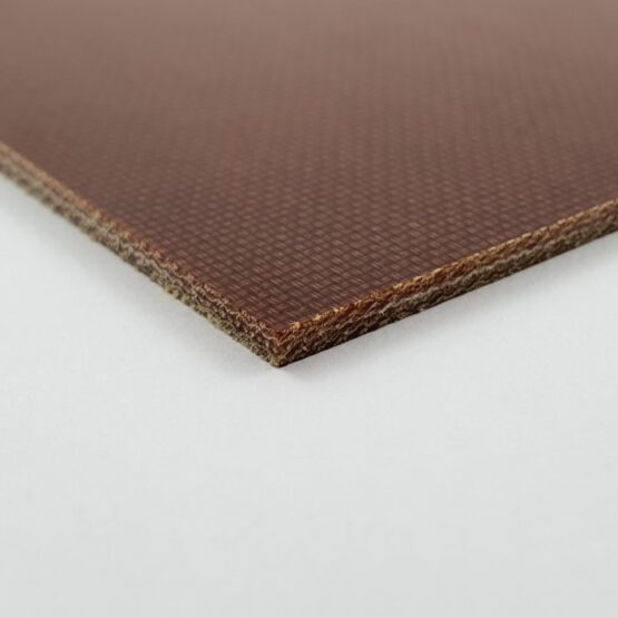 Canvas Micarta Sheet 2.4 mm (3/32") x 127 mm x 298 mm Natural Brown
