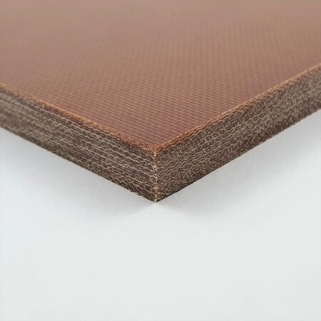 Canvas Micarta Sheet 9.5 mm (3/8") x 127 mm x 298 mm Natural Brown