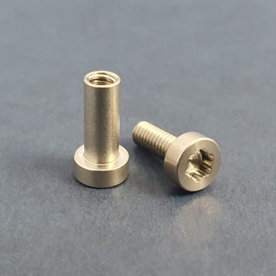 Gulso Bolts 1/4" Head, Machined Stainless Steel Brother & Sister Sides