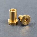 Gulso Bolts 3/8" Head, Machined Brass Brother & Sister Sides