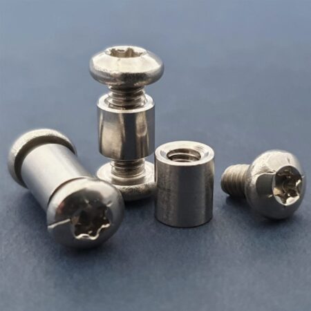 Torx Pan Head Screws 18-8 Stainless 8-32 1/4" Complete