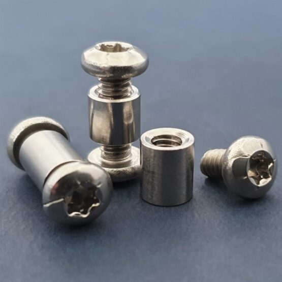 Torx Pan Head Screws 18-8 Stainless 8-32 1/4" Complete