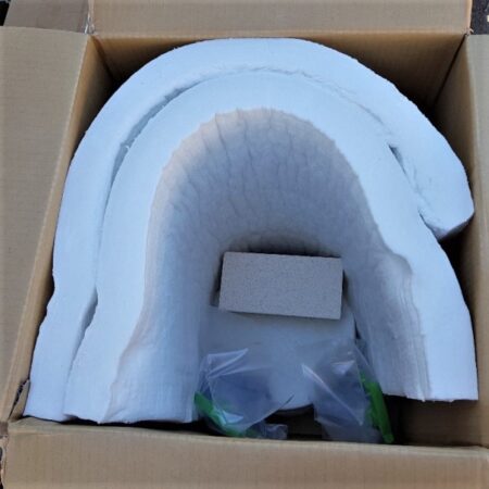 Extra Large Gas Forge Refractory Kit (45kg Gas Cylinder Body)