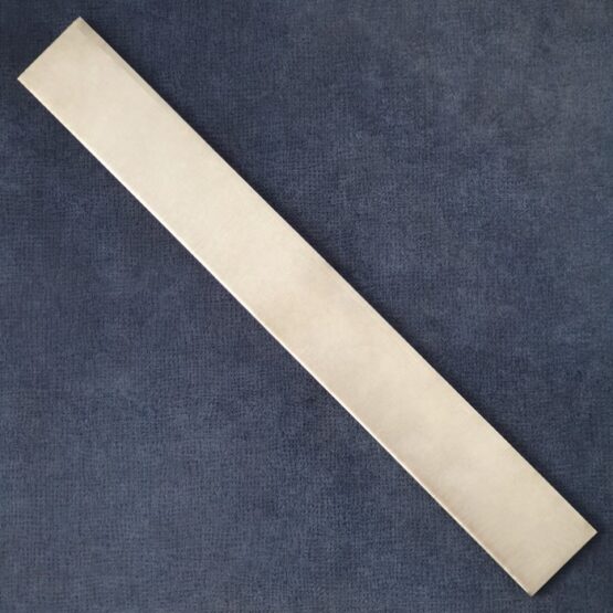 Nickel Silver Flat Bar measuring approximately 6.35 x 38 x 304.8 mm Nickel Silver Flat Bar measuring approximately 6.35 x 38 x 304.8 mm