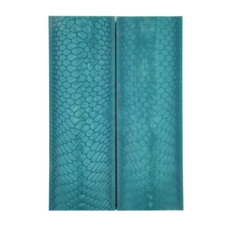 2 x Juma handle scales with a laguna dragon pattern and width of 43 mm