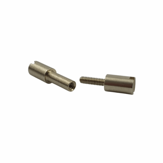 Nickel Silver Corby Bolts. Available in 2 sizes - 3/16", and 1/4"