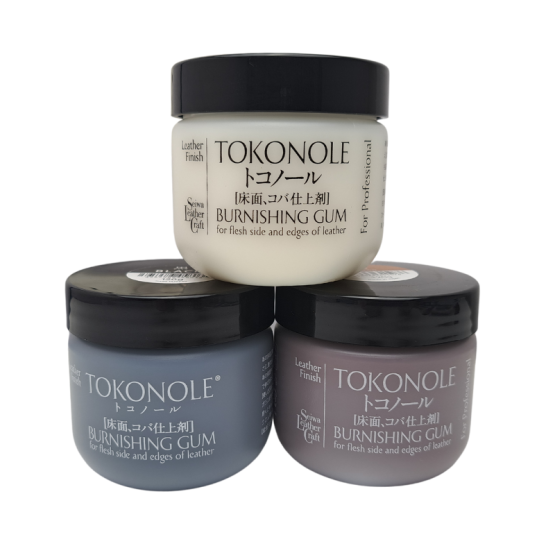 tokonole-leather-burnishing-gum-120g Tokonole Leather Burnishing Gum 120g, In Black, Brown and Neutral