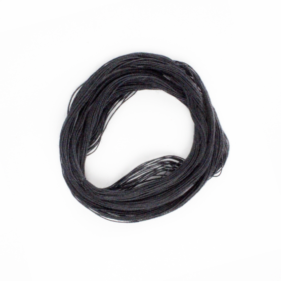 Linen Sewing Thread Black 25 m