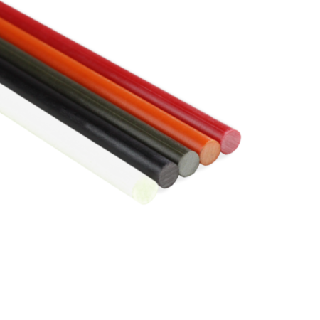 Five g10 rods measuring 6.5 mm (1/4") x 250 mm